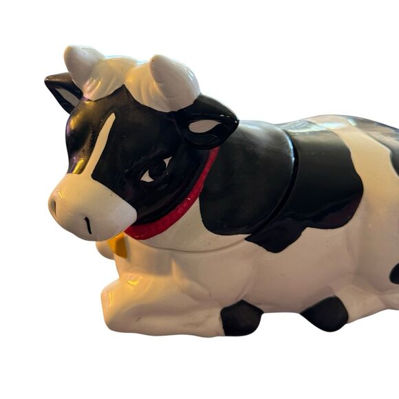 Vintage AMC NY Cow Cookie Jar - Picture 2 of 7